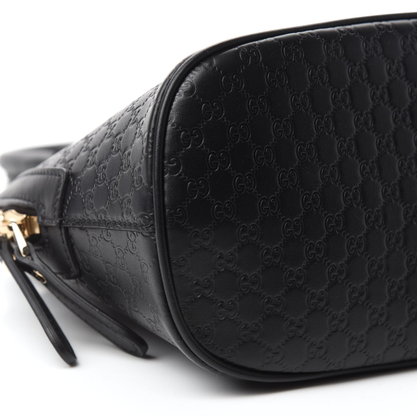 Microguccissima Mini Dome Bag Black
