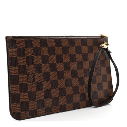 Louis Vuitton Damier Ebene Neverfull MM GM Pochette 3 of 7