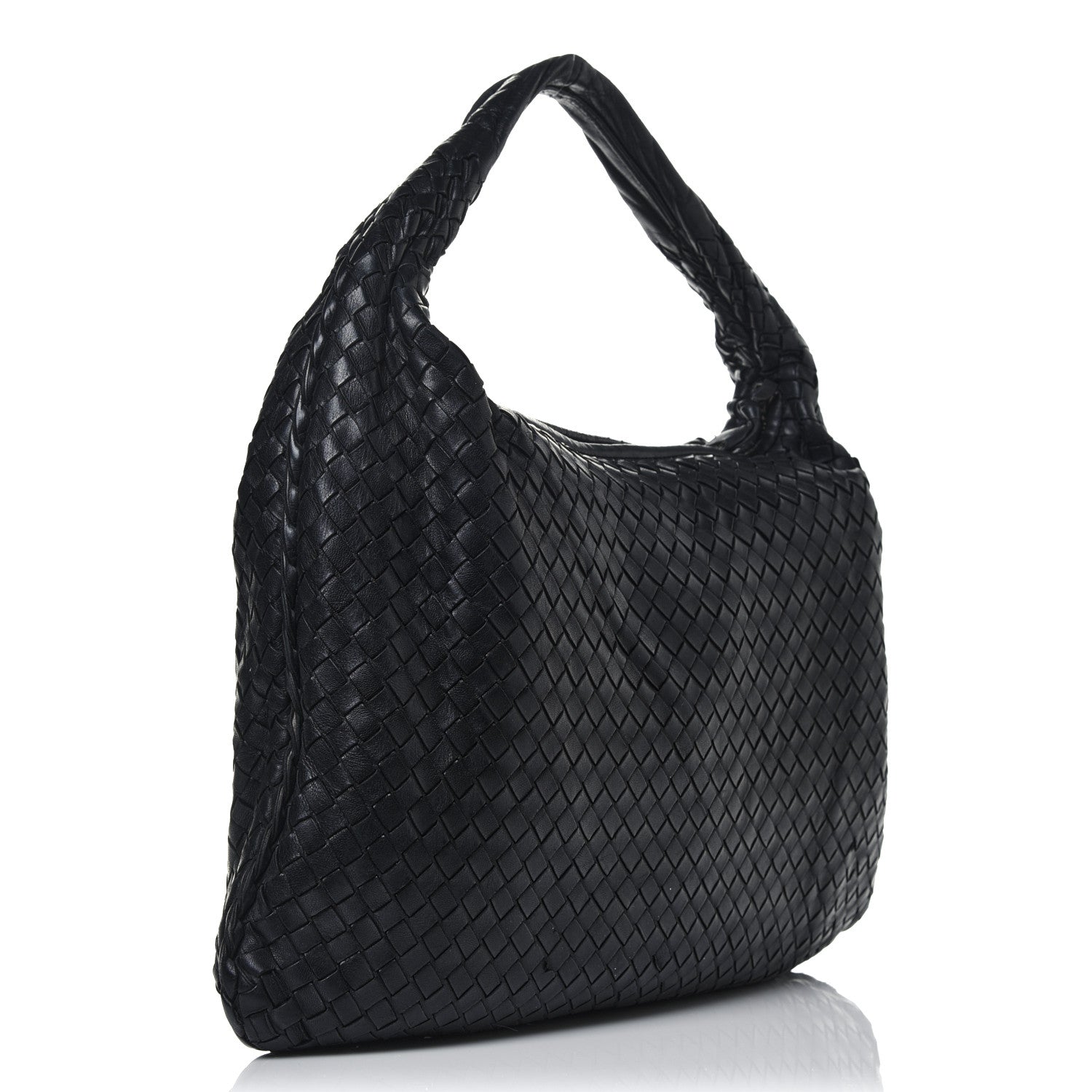 Bottega Veneta Nappa Intrecciato Large Veneta Hobo Black 6 of 31