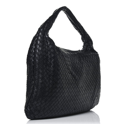 Bottega Veneta Nappa Intrecciato Large Veneta Hobo Black 6 of 31