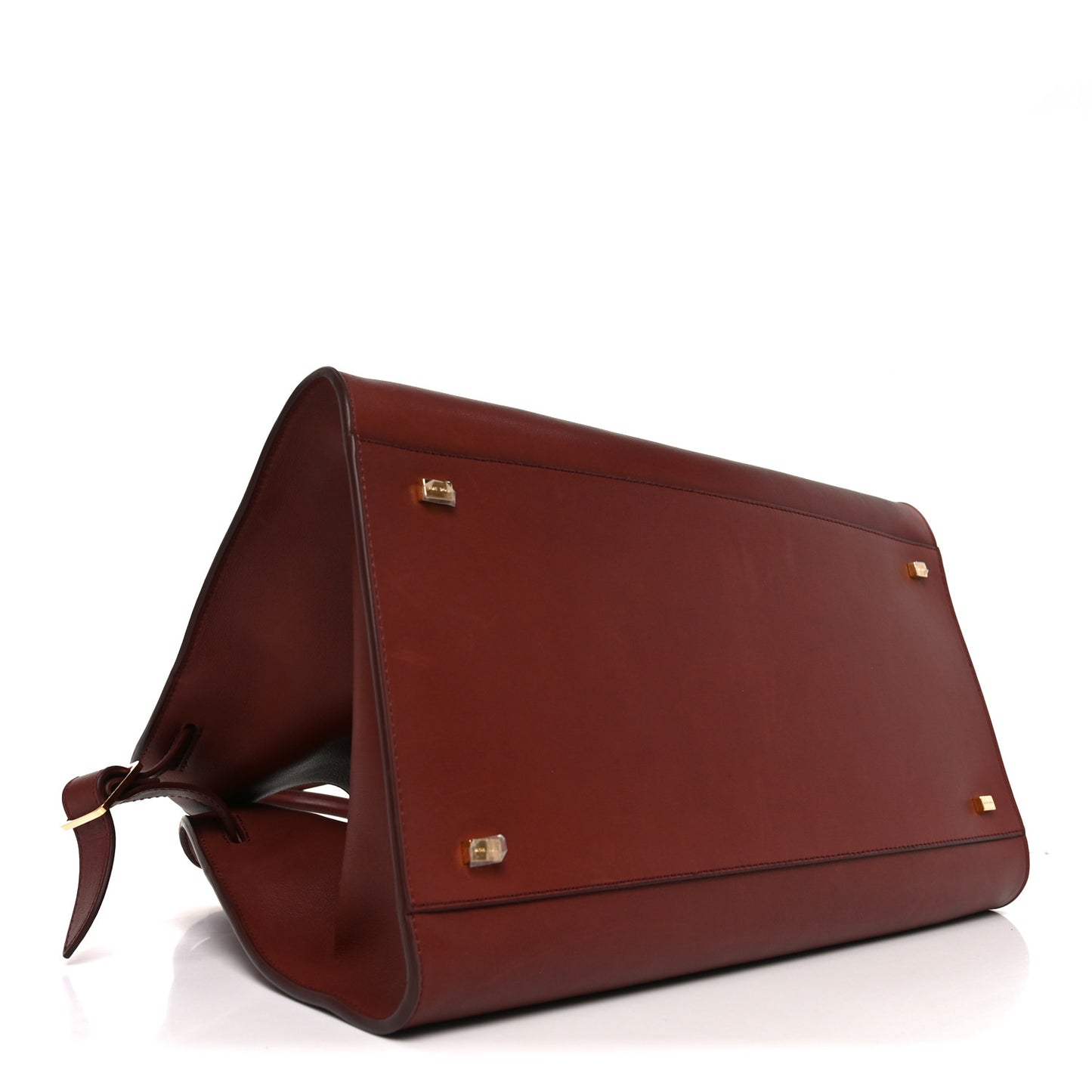 Polished Saddle Calfskin Soft Margaux 15 Cognac