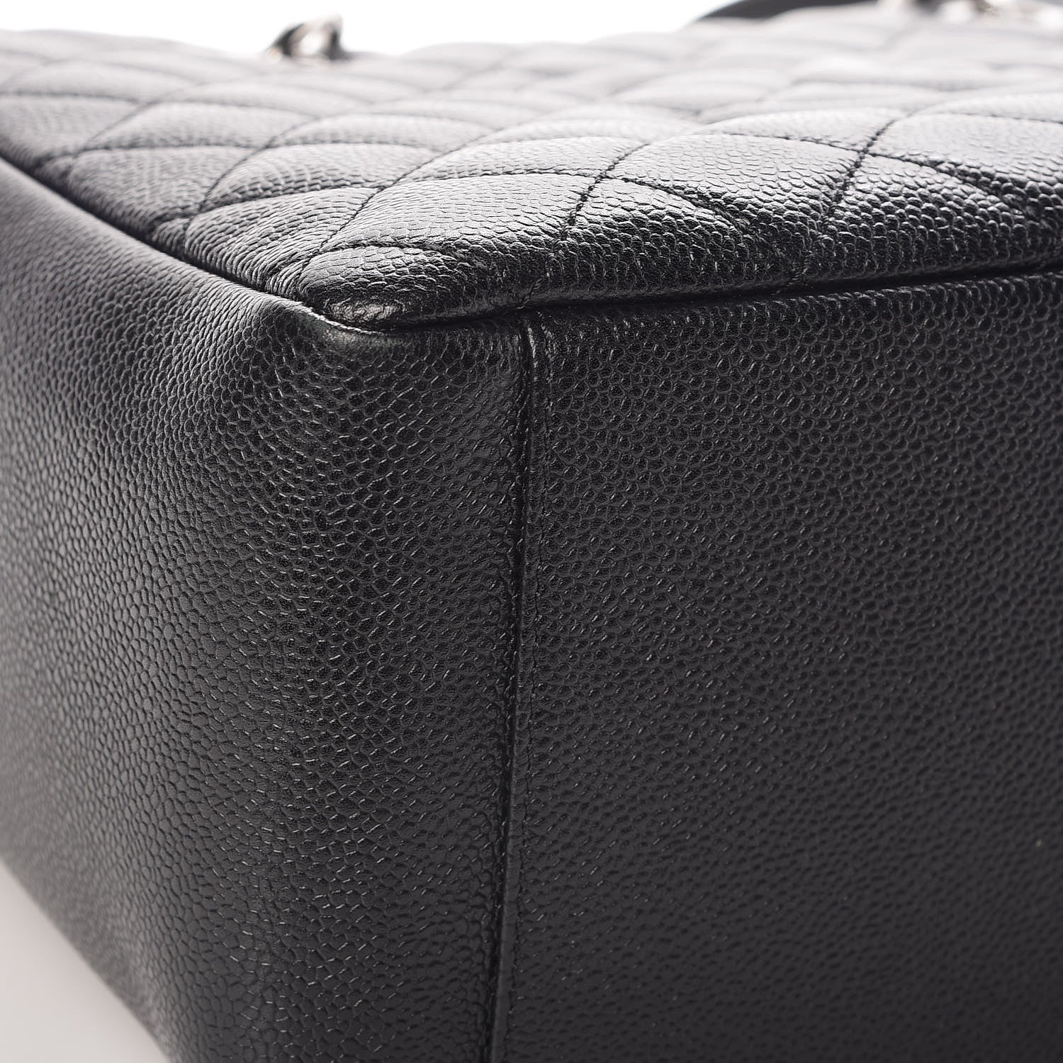 Chanel Caviar Quilted Grand Shopping Tote GST Black 8 of 12