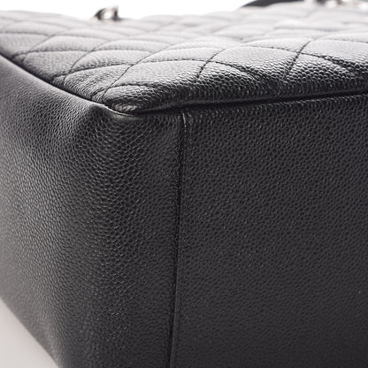 Chanel Caviar Quilted Grand Shopping Tote GST Black 8 of 12