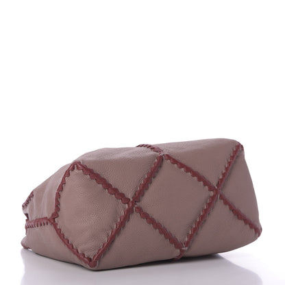 Bottega Veneta Cervo Lavato Deerskin Hobo Deco Rose Baccarra Rose 4 of 9