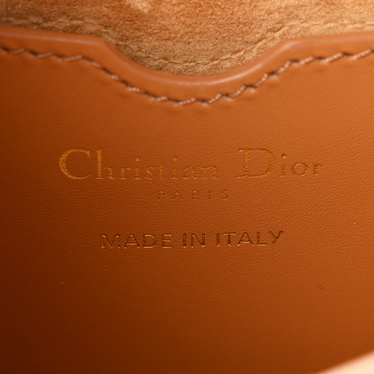 Christian Dior Box Calfskin Medium Bobby Flap Camel 5 of 9