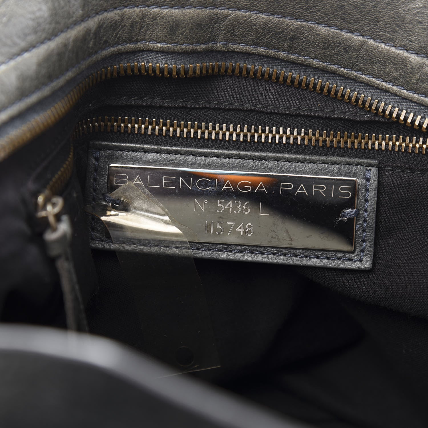 Balenciaga Agneau Classic Hardware City Anthracite 7 of 22