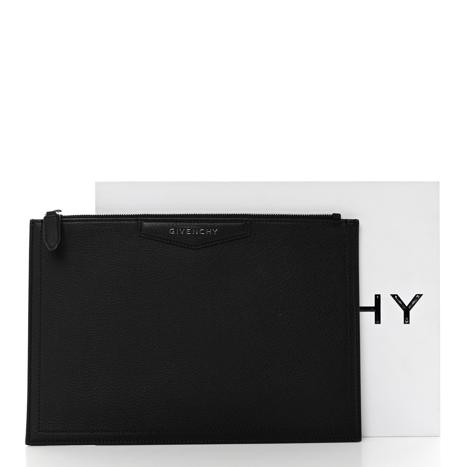 Givenchy Sugar Goatskin Large Antigona Pouch Black 9 of 9