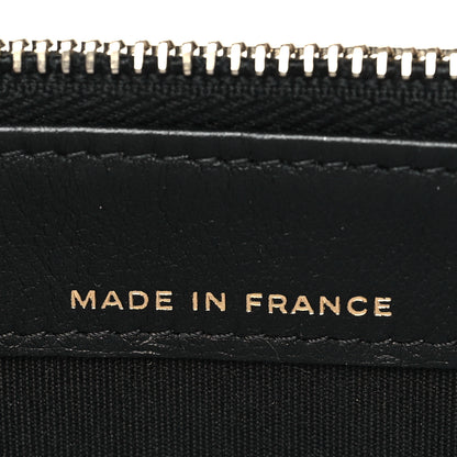 Chanel Lambskin Quilted Small Boy Clutch With Chain Black 7 of 12