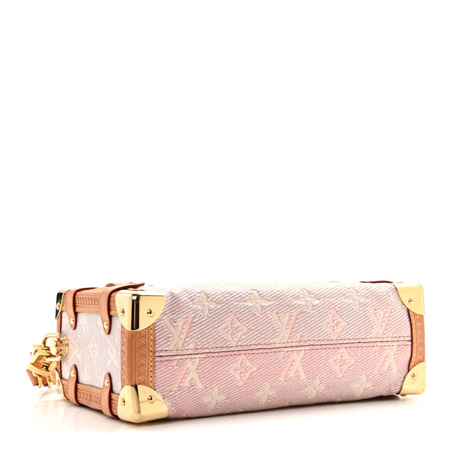 Louis Vuitton Monoglam Side Trunk Rose 4 of 12