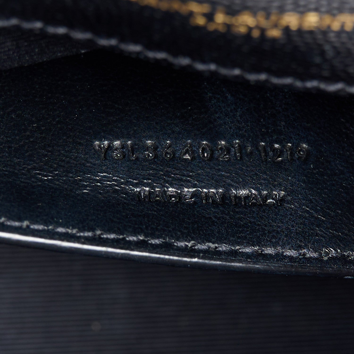 Saint Laurent Grain De Poudre Medium Classic Monogram Kate Satchel Black 8 of 11