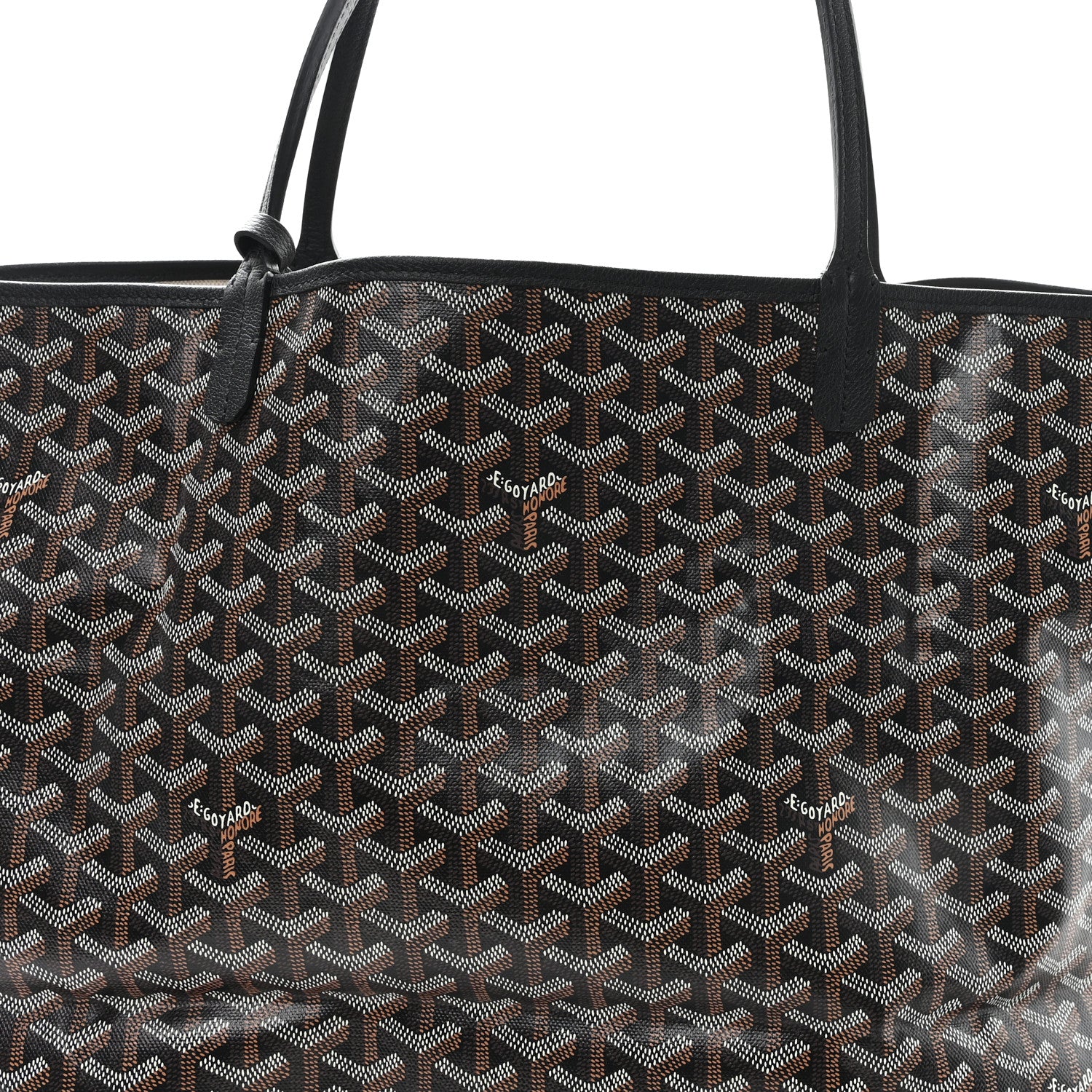 Goyard Goyardine Saint Louis GM Black 9 of 11
