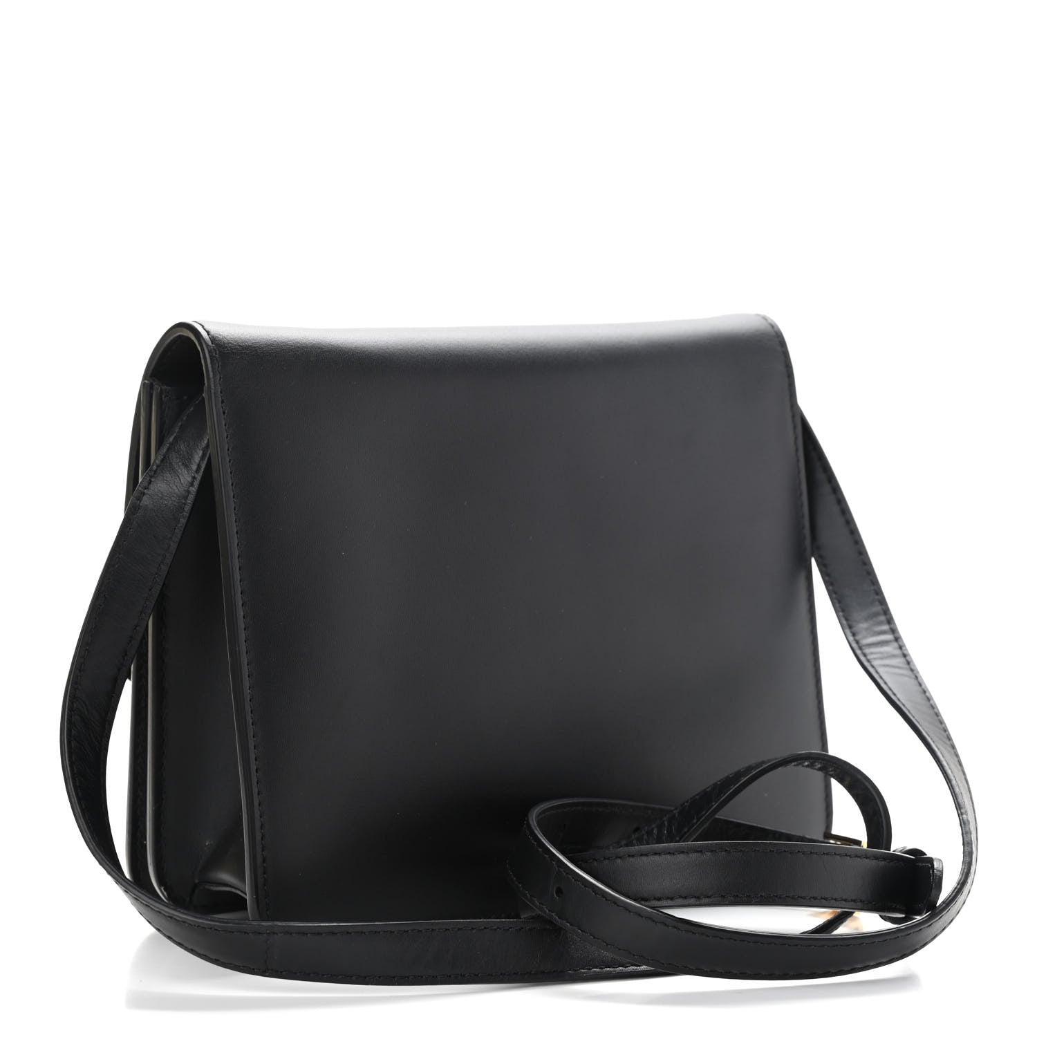 Fendi Vitello King Crystal Fab Crossbody Bag Black 3 of 11