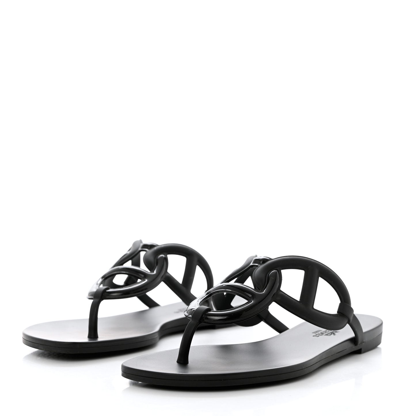 Rubber Womens Egerie Sandals 38 Black