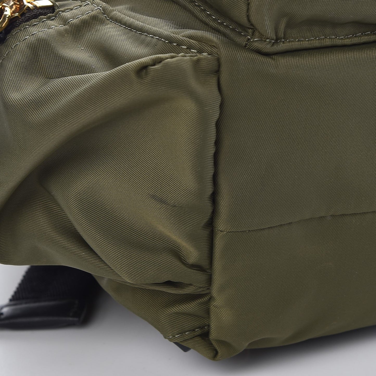 Nylon Small Rucksack Backpack Green