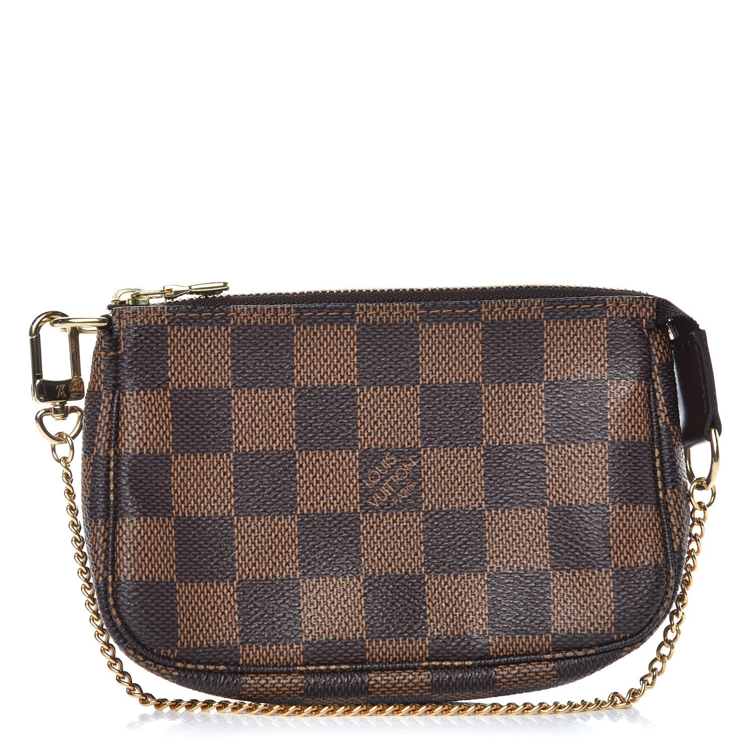 Louis Vuitton Damier Ebene Mini Pochette Accessories 1 of 7