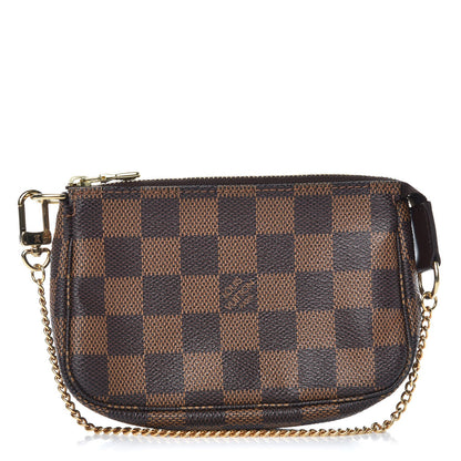 Louis Vuitton Damier Ebene Mini Pochette Accessories 1 of 7