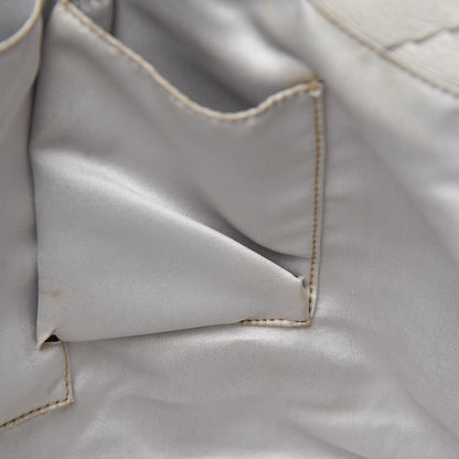 Chanel Glazed Calfskin Large On The Road Tote Light Grey 12 of 22