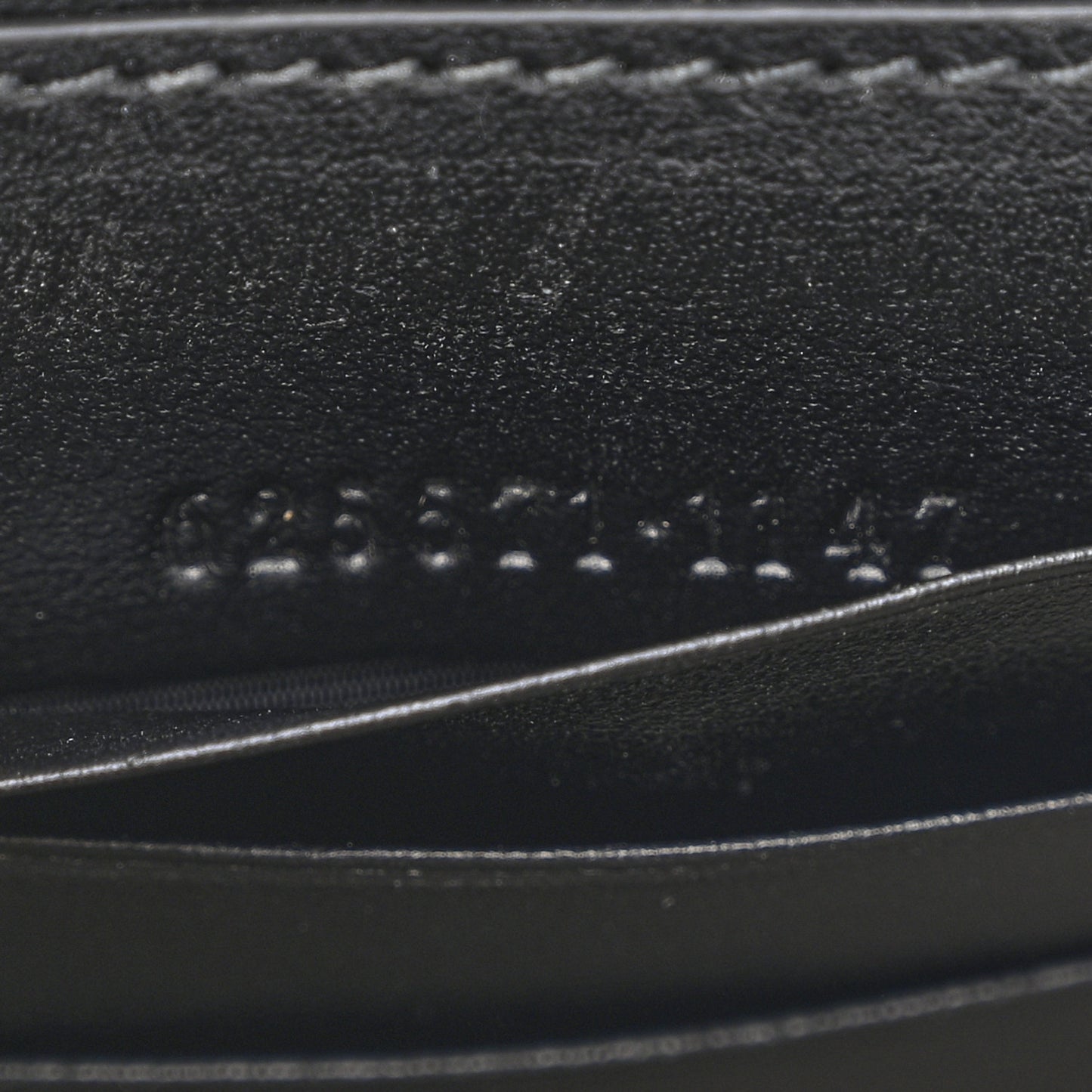 Calfskin GG Tennis Embossed Mini Crossbody Bag Black