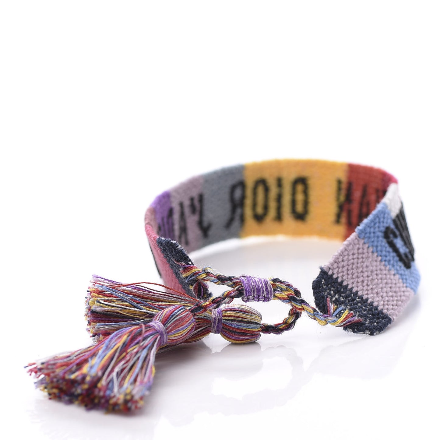 Woven Cotton J'Adior Friendship Bracelet Set Multicolor