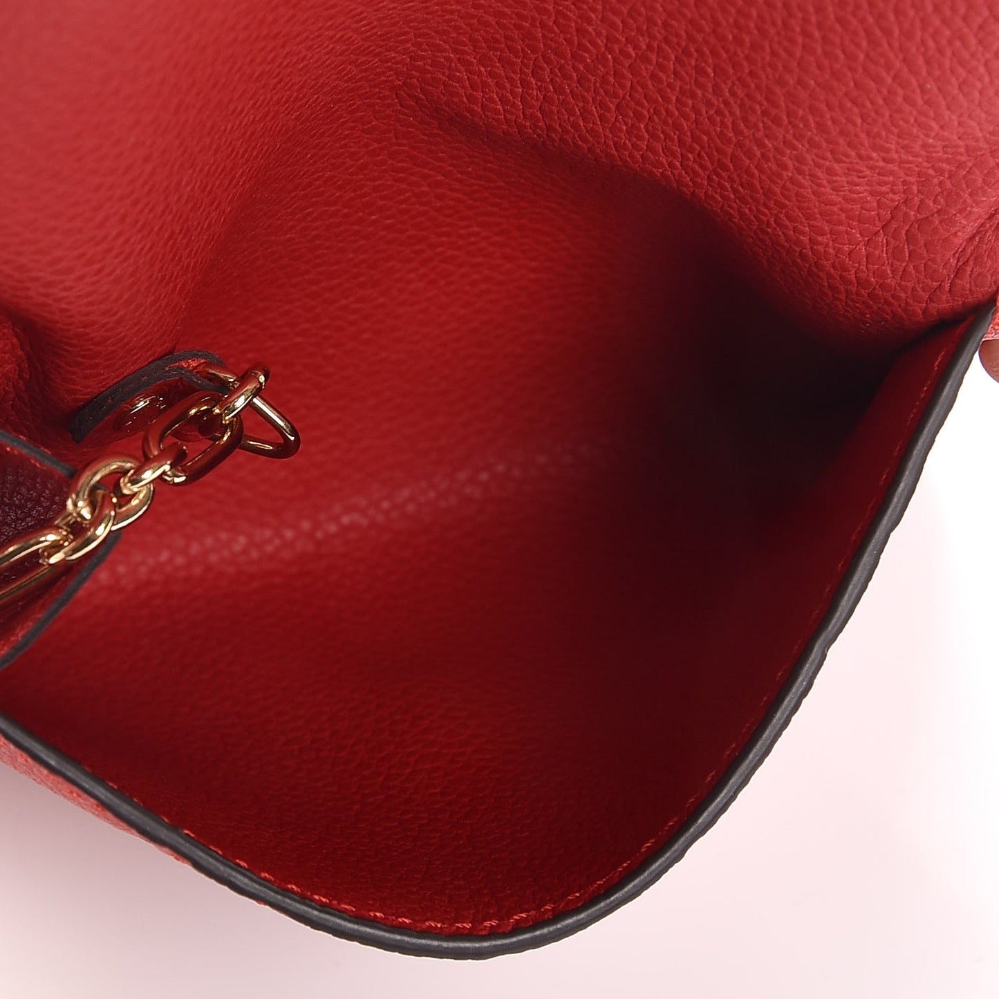 Empreinte Key Pouch Cherry