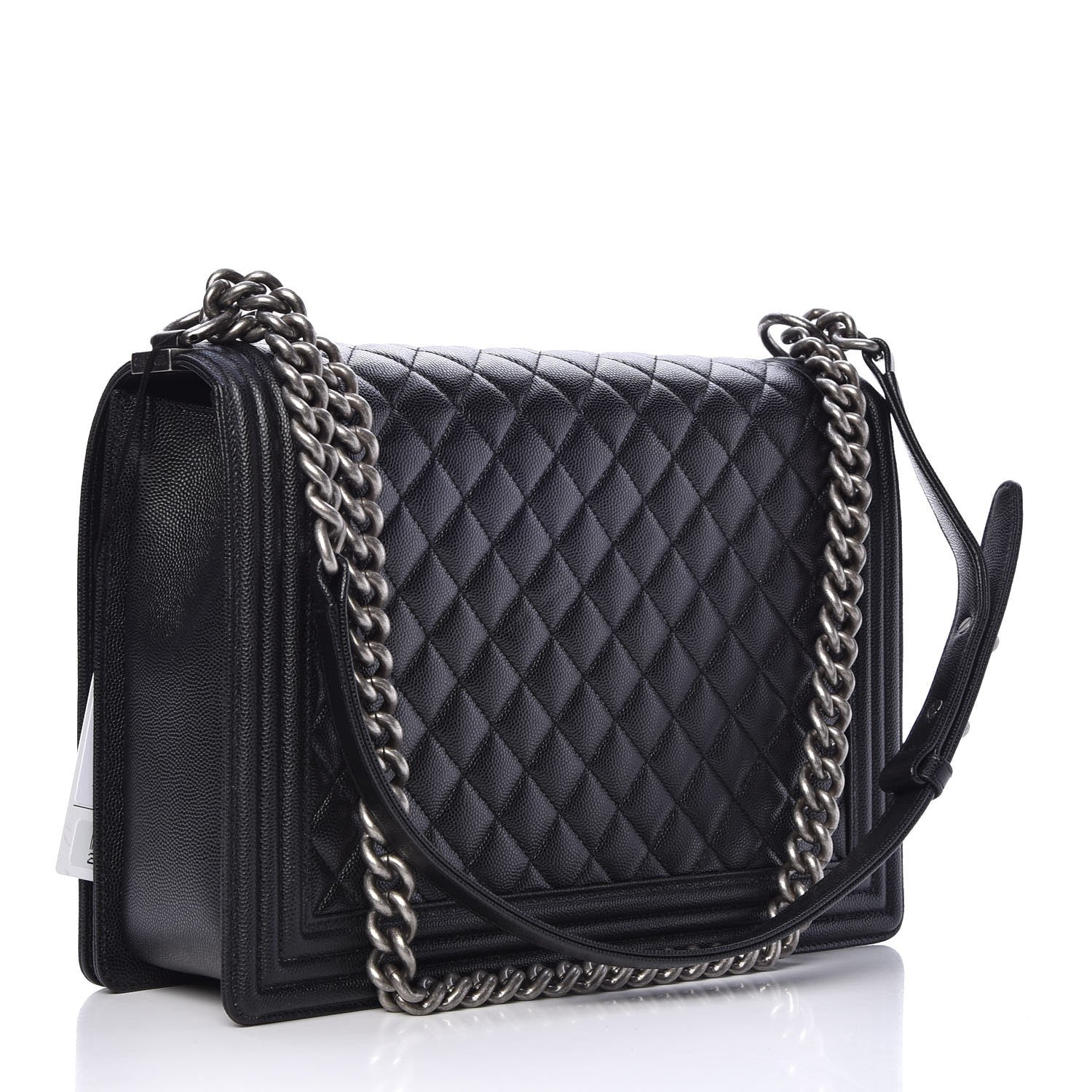 Chanel Caviar Quilted Large Boy Flap Black 3 of 8