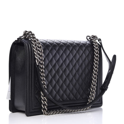 Chanel Caviar Quilted Large Boy Flap Black 3 of 8