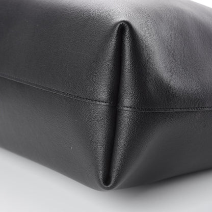 Saint Laurent Calfskin Large Shopping Tote Black 10 of 10