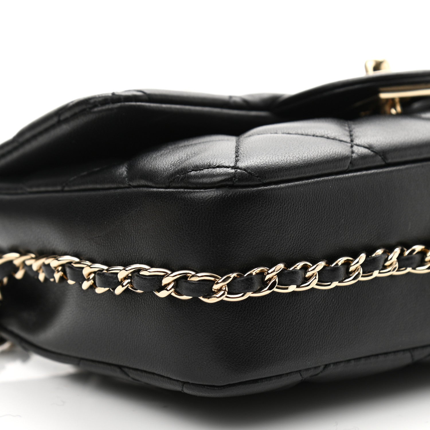 Chanel Lambskin Quilted Mini My Precious Flap Black 9 of 12