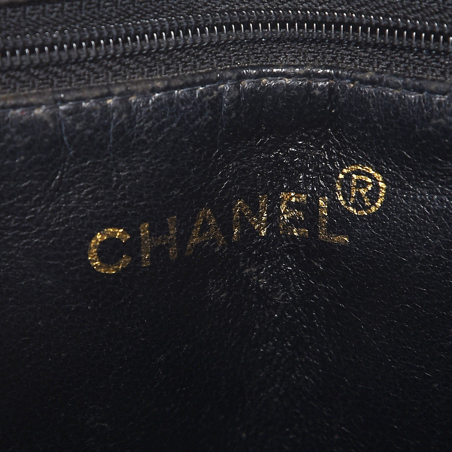 Chanel Caviar Quilted Medallion Tote Navy 6 of 7