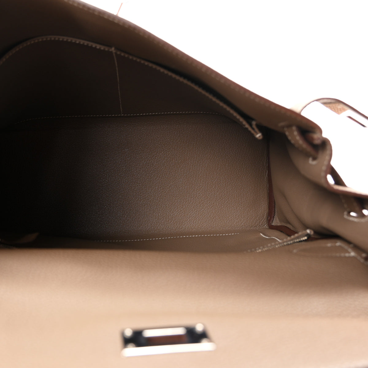 Hermes Togo Kelly Retourne 32 Etoupe 5 of 11