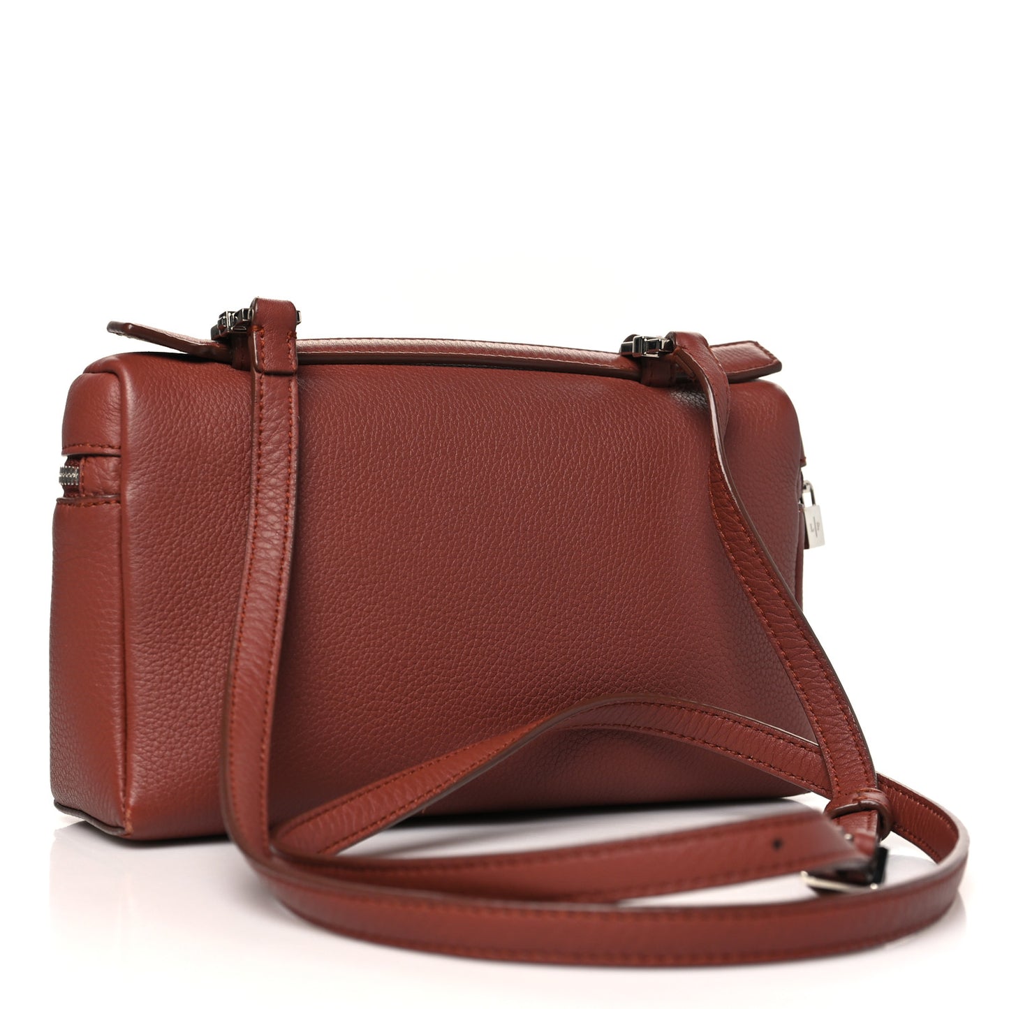 Grained Calfskin L19 Extra Pocket Pouch Kummel