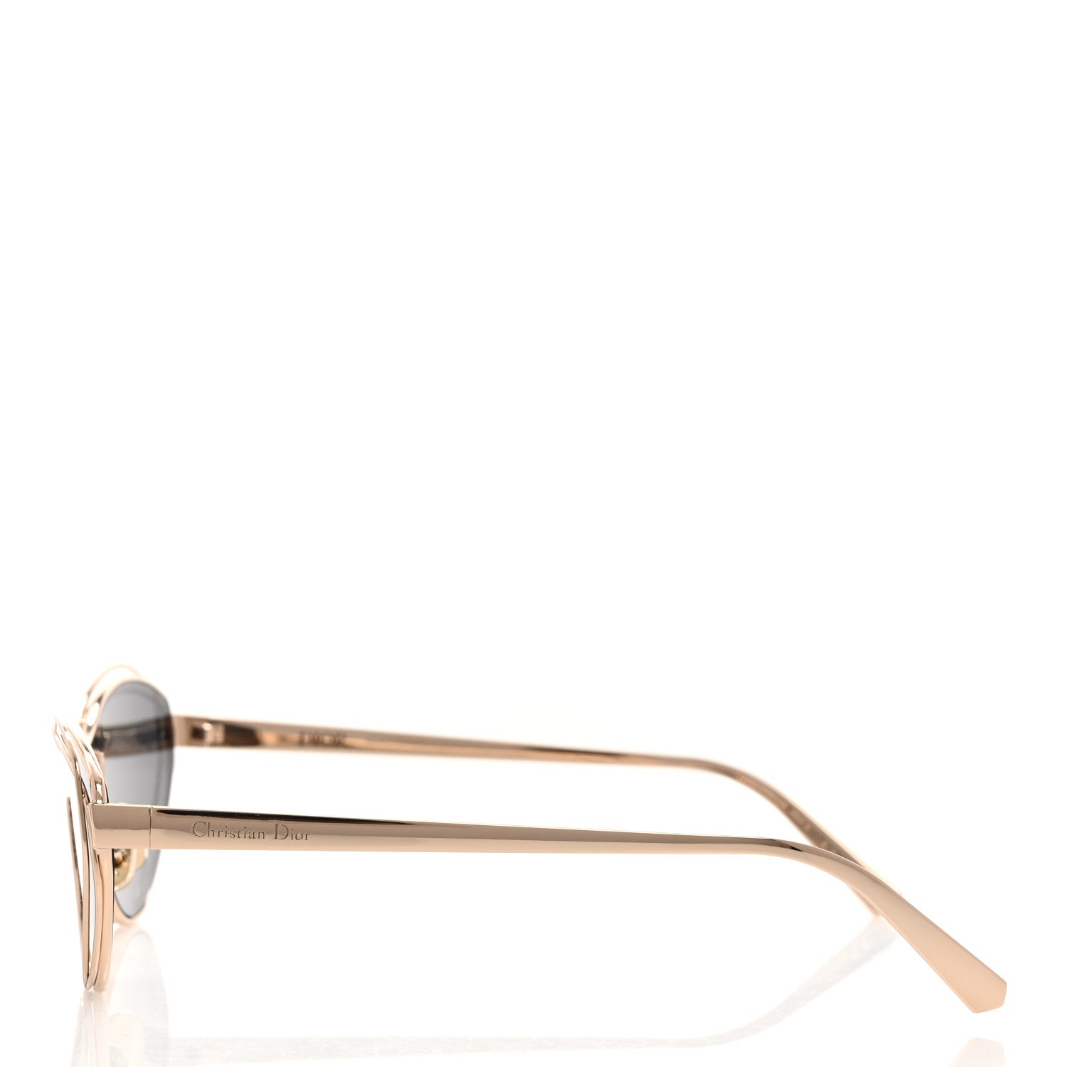 Christian Dior Metal FilDior M1U Butterfly Sunglasses Gold 3 of 8