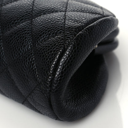 Chanel Caviar Quilted Timeless Clutch Black 10 of 10