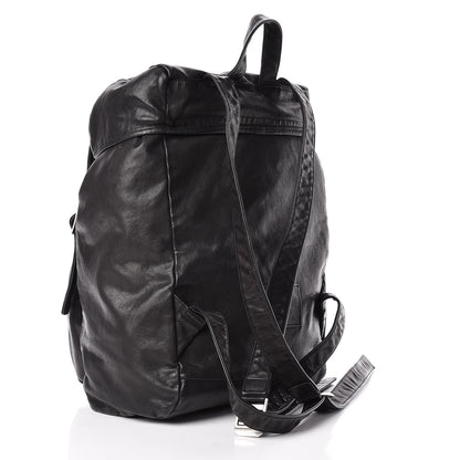 Saint Laurent Calfskin Delave Backpack Black 3 of 13