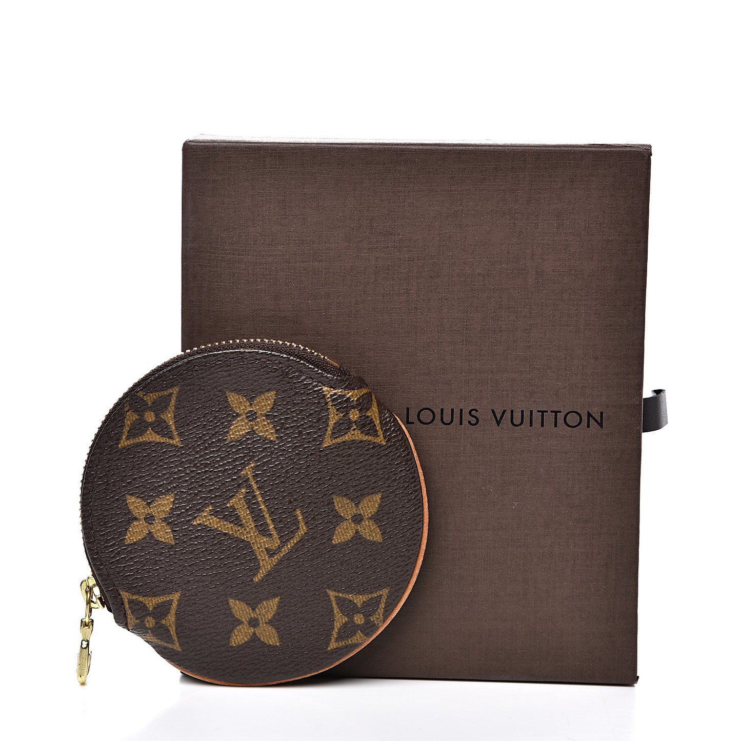 Monogram Round Coin Purse