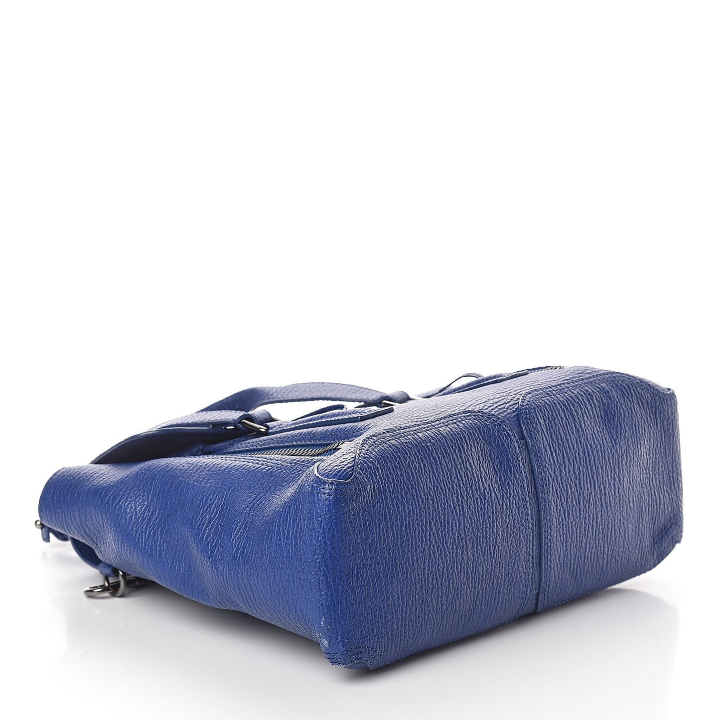 3.1 Textured Calfskin Large Pashli Satchel Cobalt