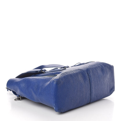 3.1 Phillip Lim 3.1 Textured Calfskin Large Pashli Satchel Cobalt 4 of 9
