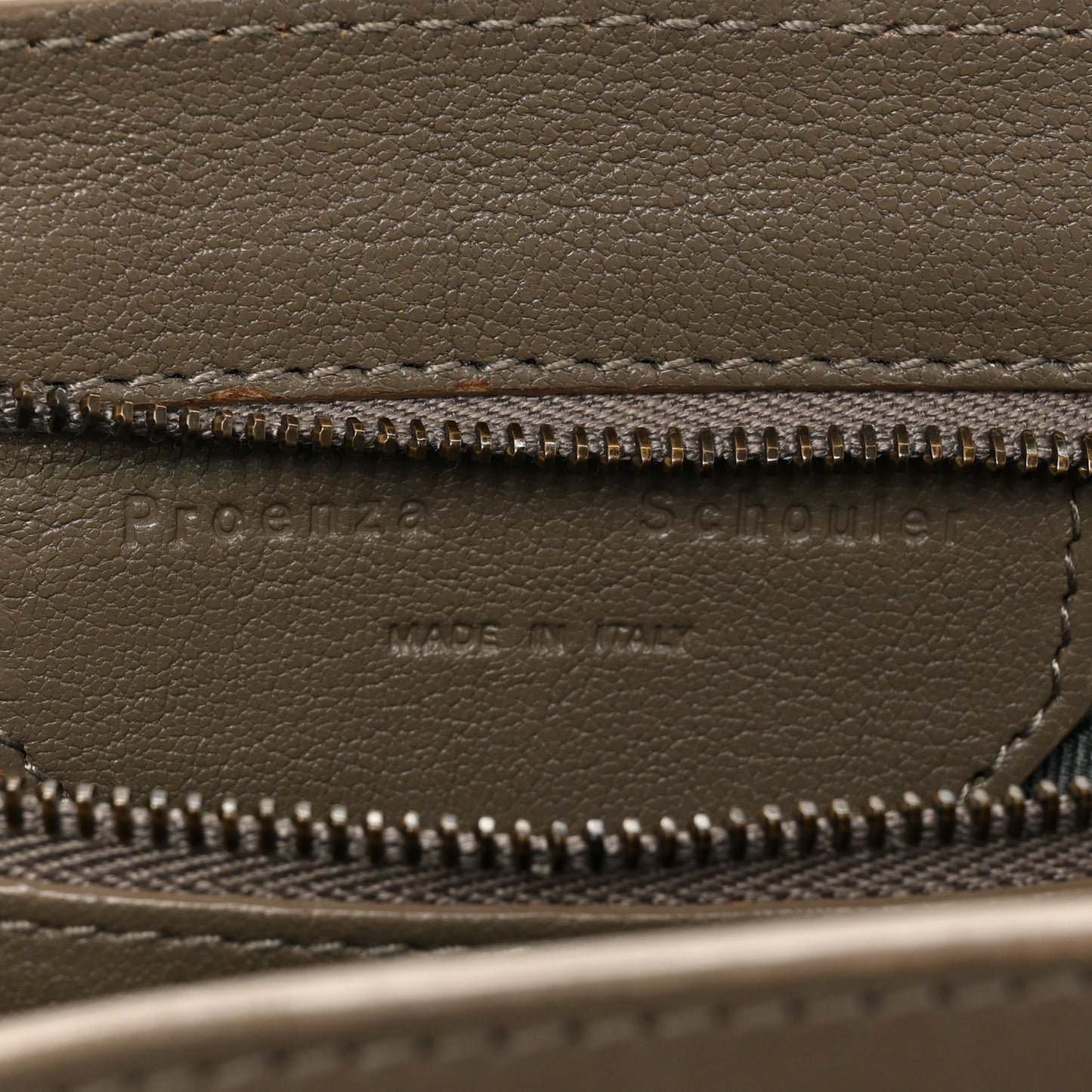 Lambskin Tiny PS1 Satchel Smoke