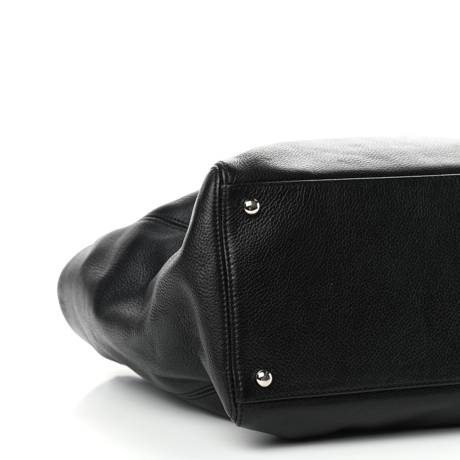 Chanel Calfskin Cerf Executive Shopper Tote Black 8 of 10