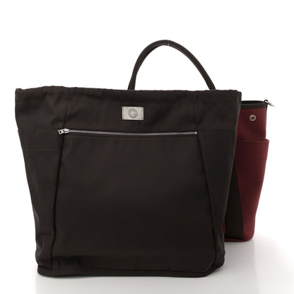 Hermes Toile Sac De Pansage Groom Rouge H Chocolate 3 of 14