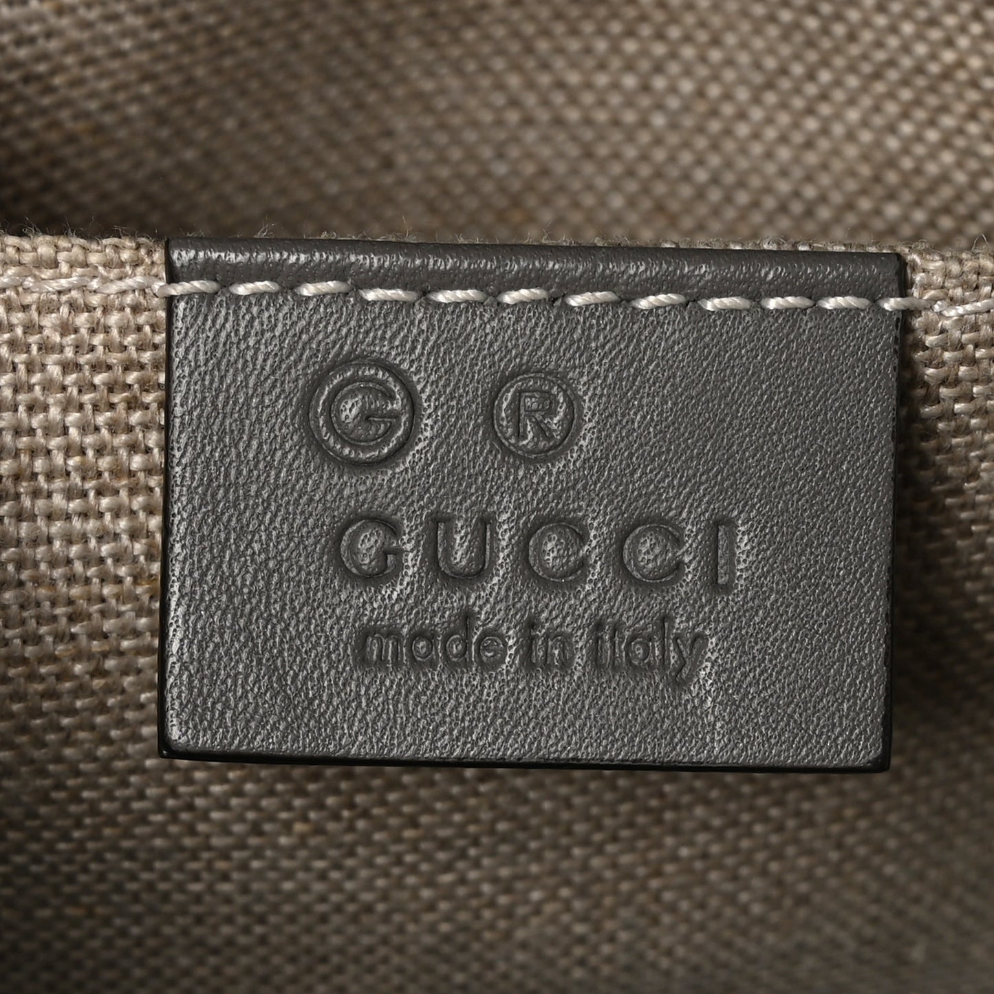 Microguccissima Mini Bree Messenger Bag Grey