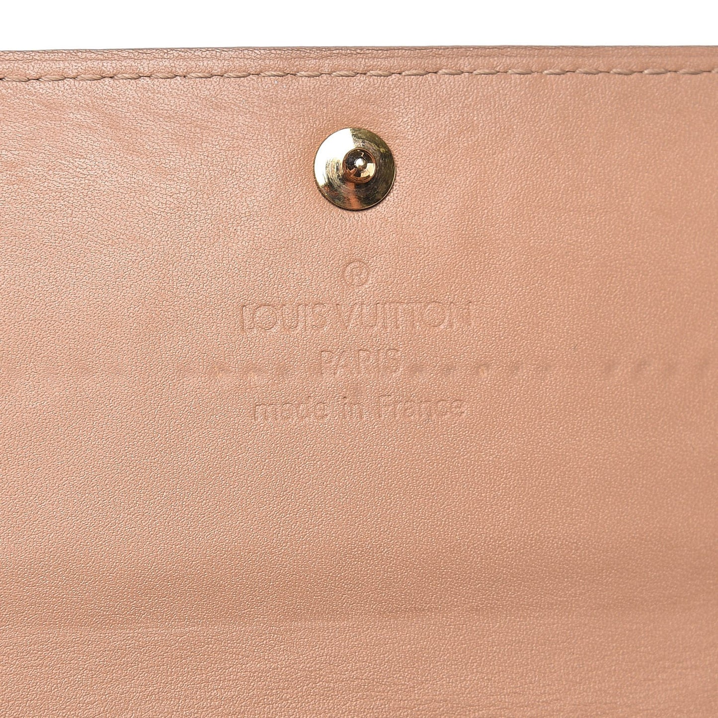 Vernis Sarah Wallet Noisette