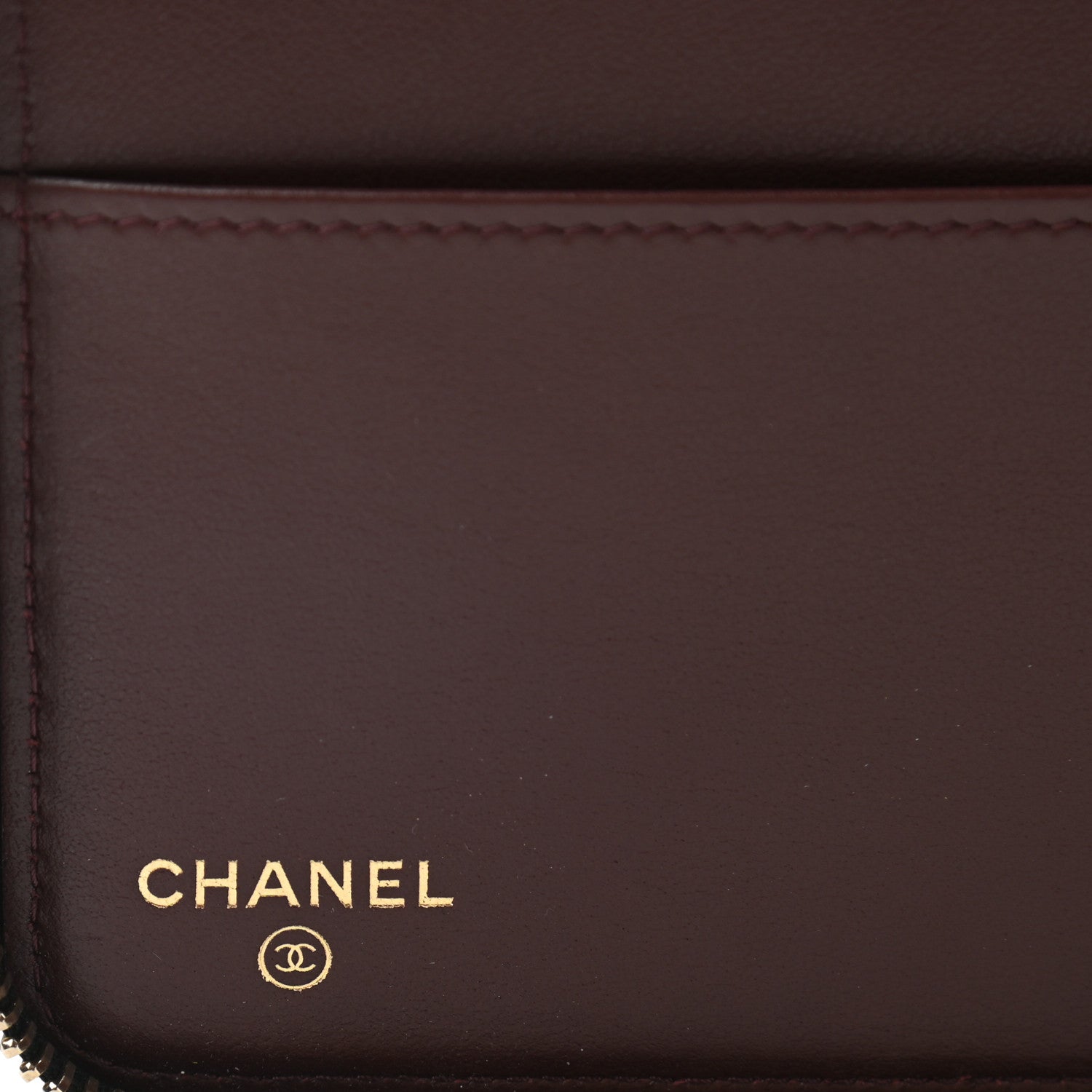 Chanel Caviar Quilted Zip Around Notebook Agenda Cover Black 6 of 8