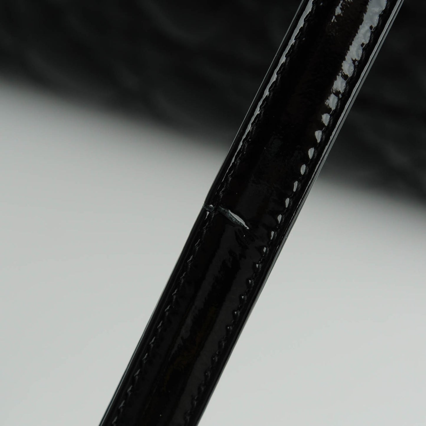 Patent Cannage Large Lady Dior Black