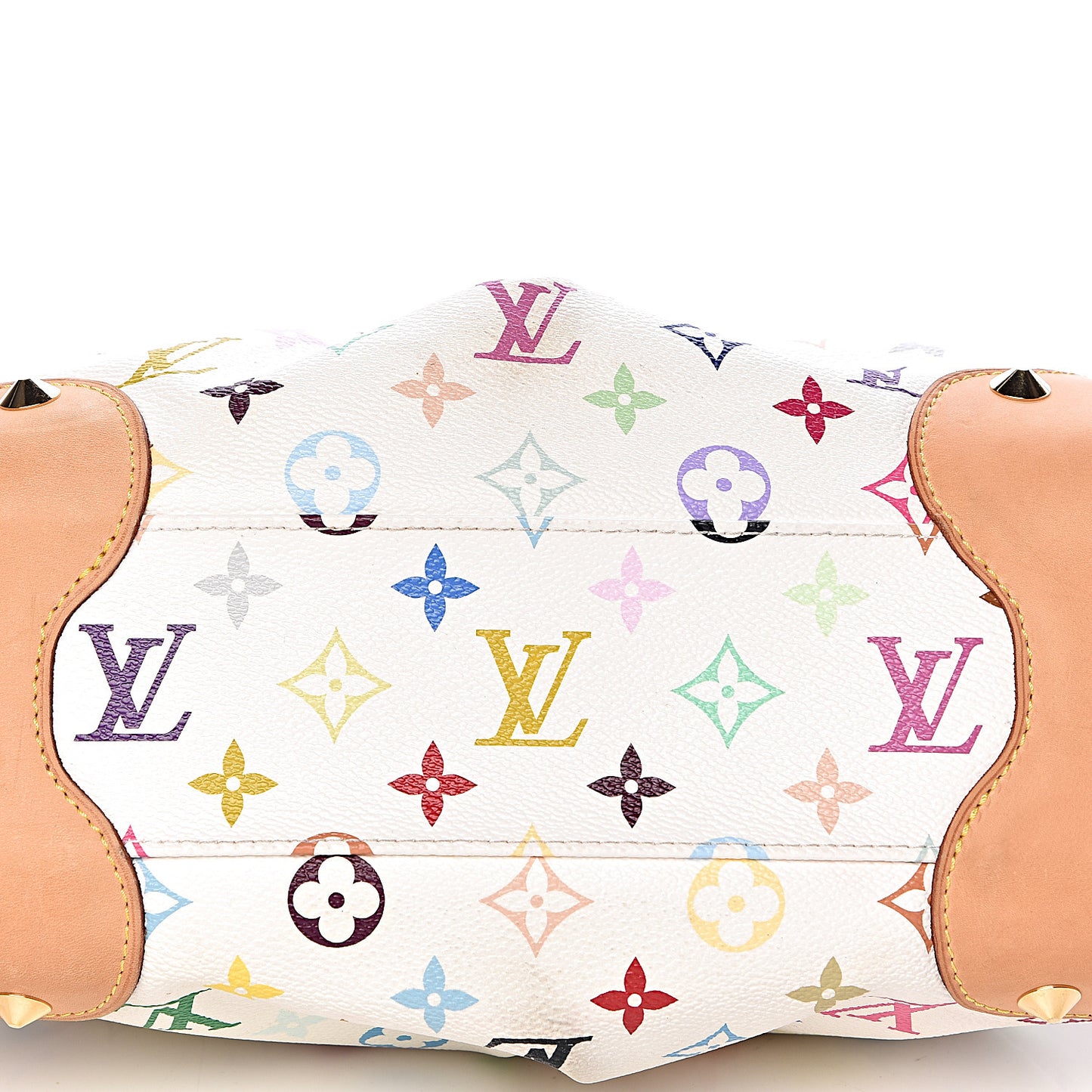 Monogram Multicolor Judy MM White