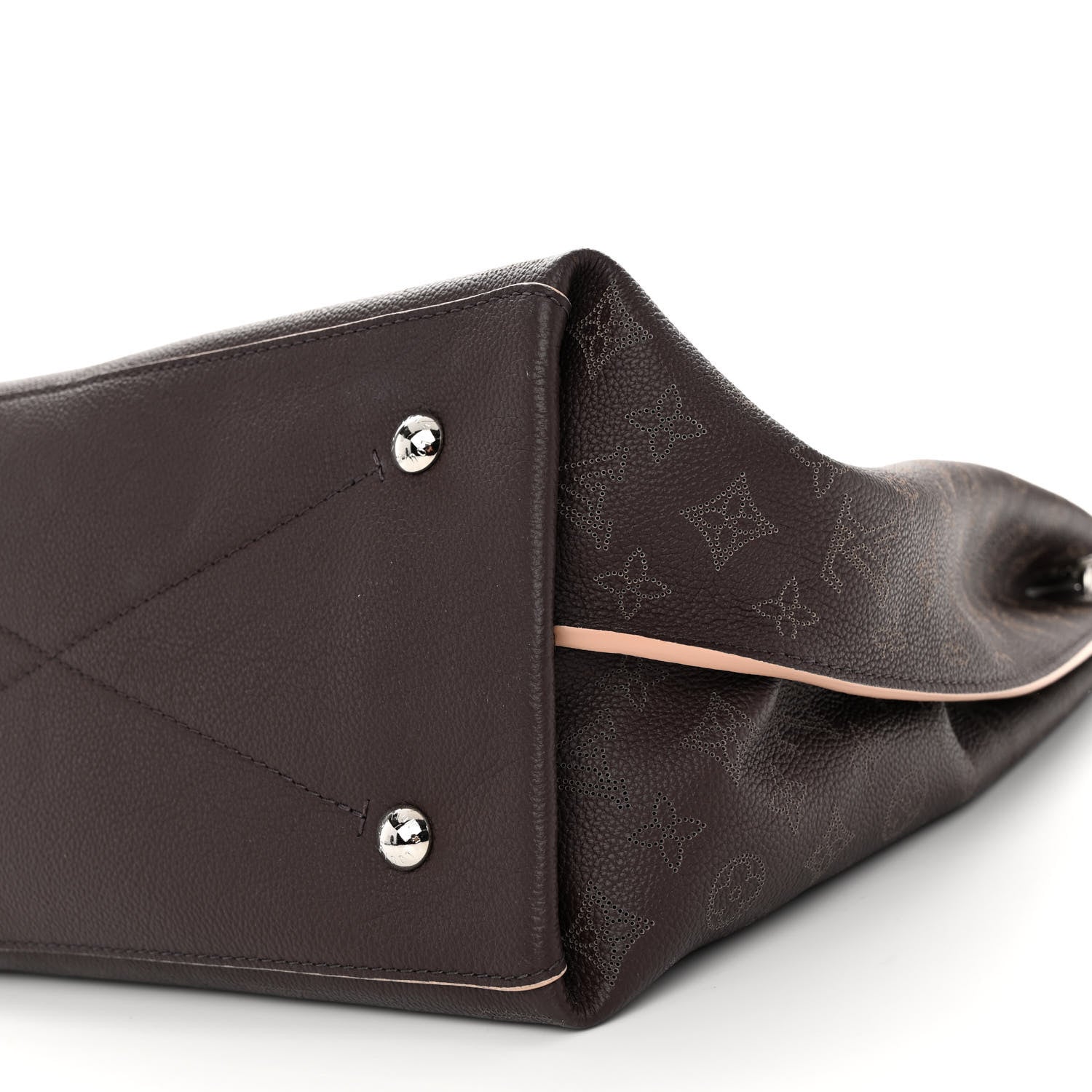 Louis Vuitton Mahina Carmel Hobo Chocolate 9 of 9
