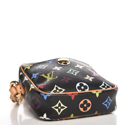 Louis Vuitton Monogram Multicolor Rift Black 4 of 7