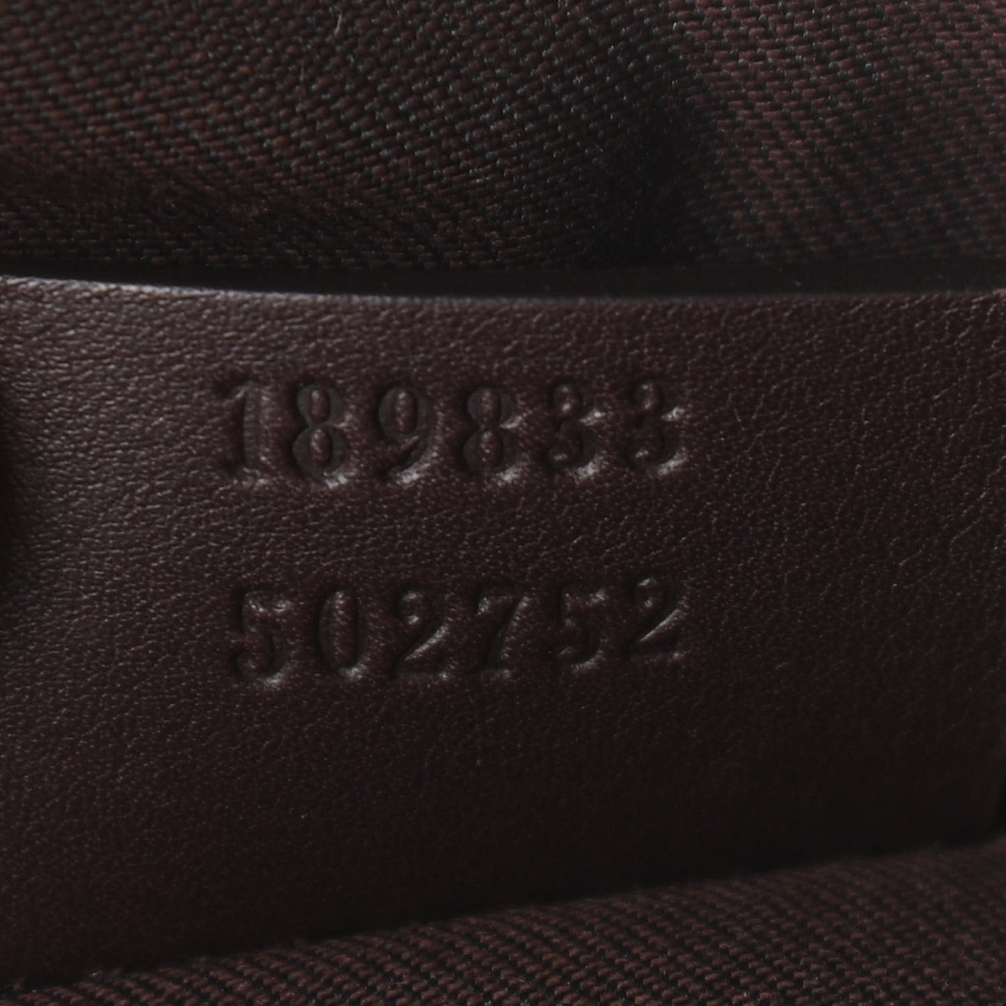 Monogram Large D Gold Hobo Dark Brown