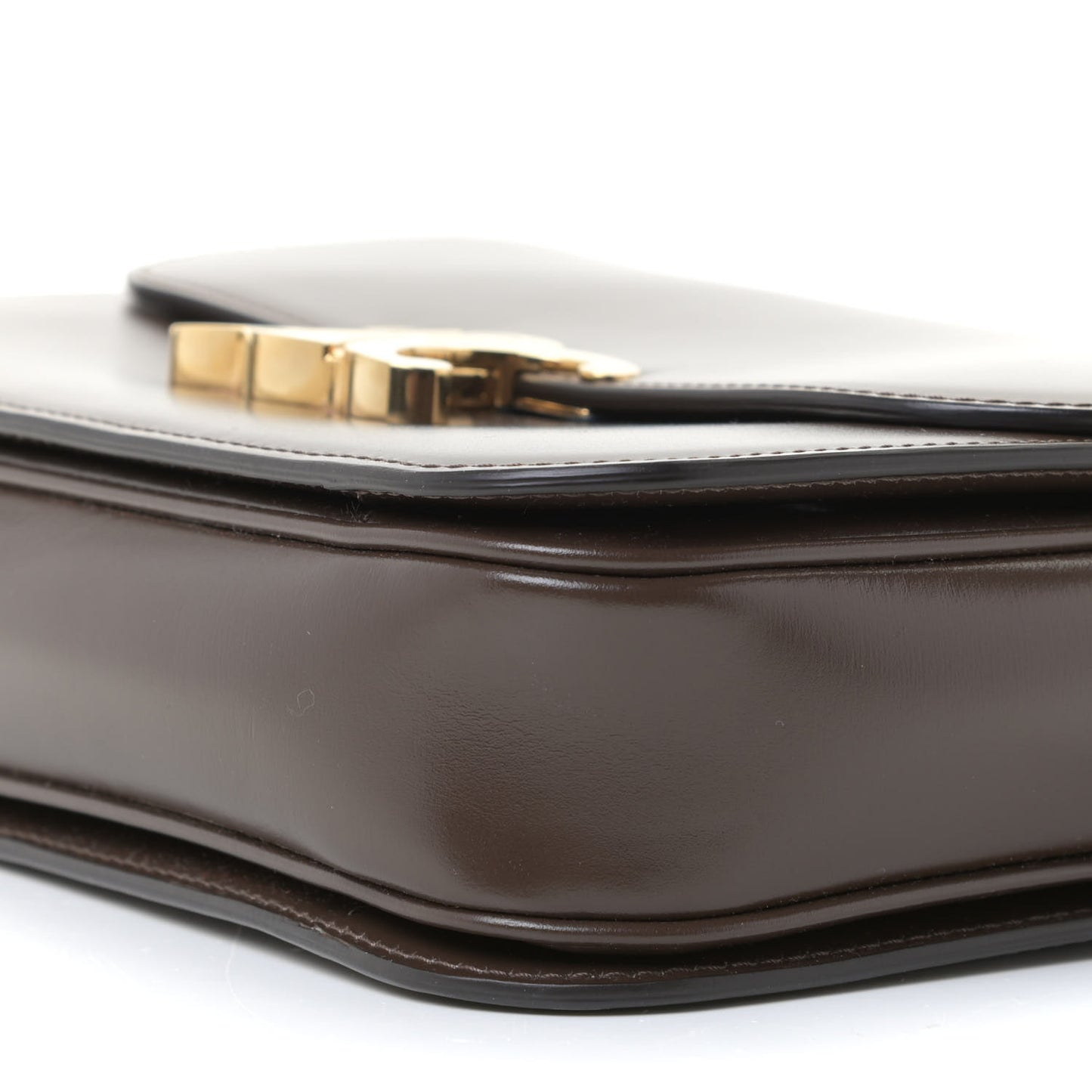 Shiny Calfskin Medium Triomphe Ecorce