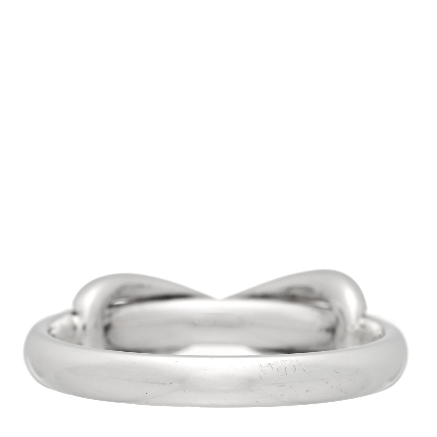 Tiffany Sterling Silver Narrow Infinity Ring 48 4.5 3 of 4